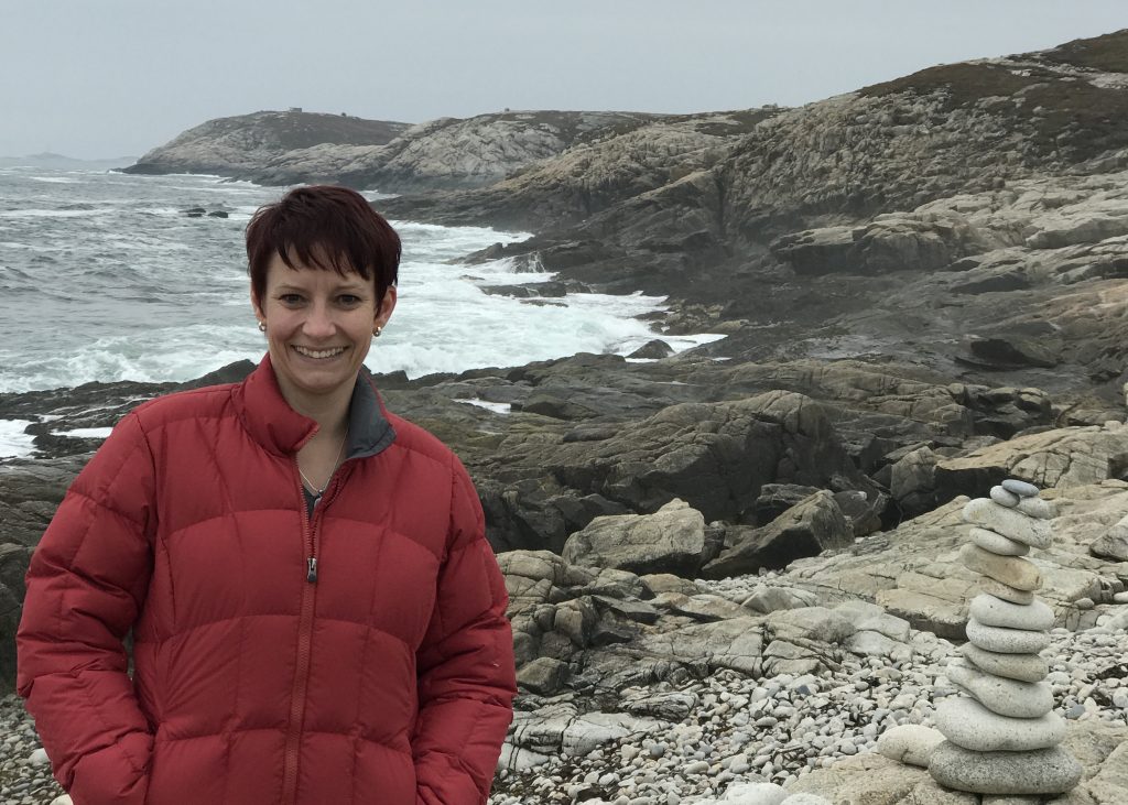 Lisa Milke at coast